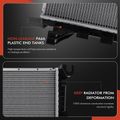 Aluminum Radiator without Oil Cooler for 2005 Dodge Ram 2500 5.7L V8