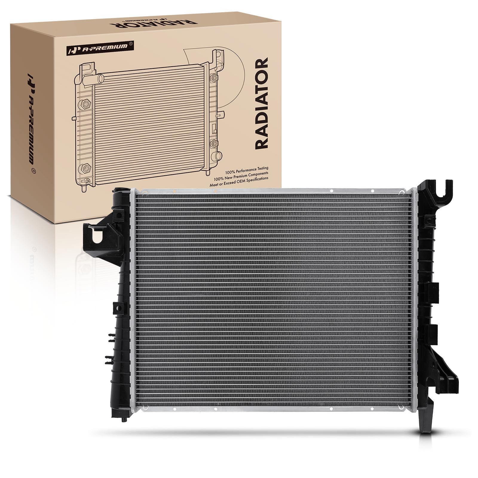 Aluminum Radiator without Oil Cooler for 2005 Dodge Ram 2500 5.7L V8