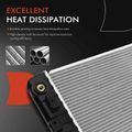 Aluminum Radiator with Trans Oil Cooler for 2009 Chevrolet Impala