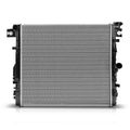 Aluminum Radiator without Oil Cooler for 2009 Jeep Wrangler 3.8L V6