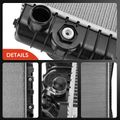 Aluminum Radiator with Transmission Oil Cooler for 1975 GMC C35 4.1L l6