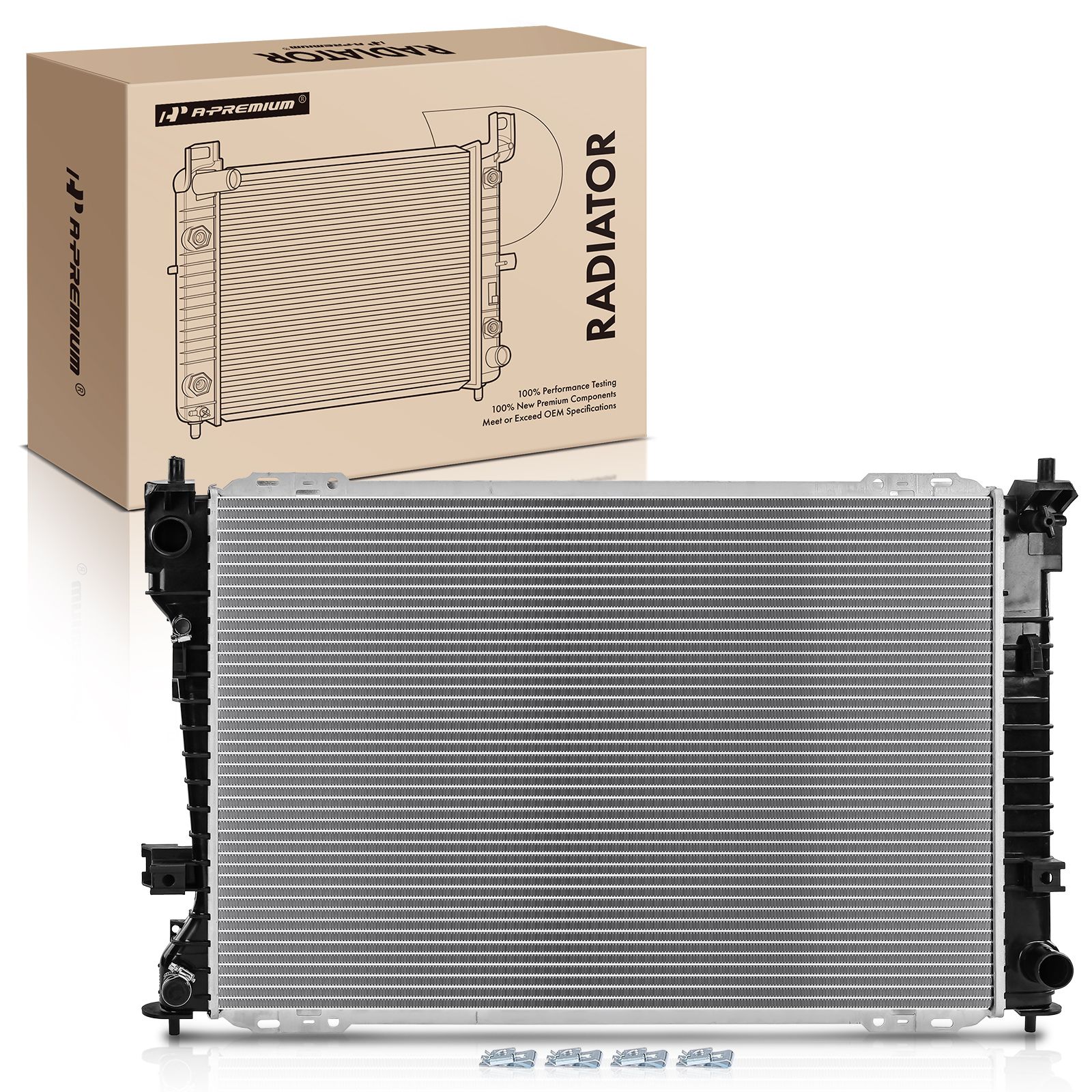 Aluminum Radiator without Oil Cooler for 2009 Mazda Tribute