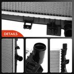 Radiator for Dodge Journey 2009 2010 2011 2012 2013-2020 L4 2.4L V6 3.5L 3.6L