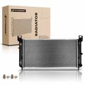 Aluminum Radiator with Oil Cooler for 2013 Chevrolet Silverado 1500 6.2L V8