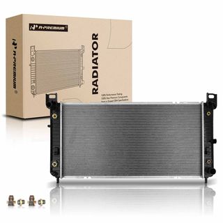 Aluminum Radiator with Oil Cooler for Chevy Silverado GMC Sierra 1500 1999-2013 Tahoe