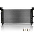 Aluminum Radiator with Oil Cooler for 2013 Chevrolet Silverado 1500 6.2L V8