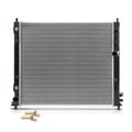 Radiator with Transmission Oil Cooler for 2008 Cadillac STS 4.6L V8