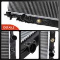 Aluminum Radiator with Trans Oil Cooler for Acura TL 2009-2014 V6 3.5L Automatic Trans.