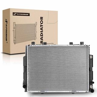 Aluminum Radiator with Transmission Oil Cooler for Mercedes-Benz W140 C215 400SE 4.2L 5.0L