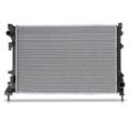 Aluminum Radiator without Oil Cooler for Fiat 500 2012-2019 L4 1.4L