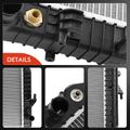 Aluminum Radiator with Transmission Oil Cooler for 2009 Buick Lucerne 3.9L V6