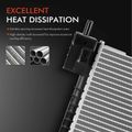 Radiator without Oil Cooler for 2014 Cadillac ELR 1.4L l4