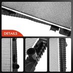 Radiator without Oil Cooler for Dodge Durango 2011-2019 Jeep Grand Cherokee 2011-2018