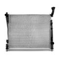 Aluminum Radiator without Oil Cooler for 2019 Dodge Durango