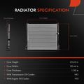 Radiator without Oil Cooler for 2005 Cadillac STS 4.6L V8