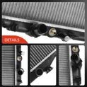 Aluminum Radiator with Oil Cooler for Acura ILX Sport 2013 2014 2015 L4 2.0L Automatic