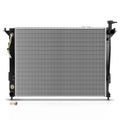 Aluminum Radiator with Transmission Oil Cooler for 2014 Hyundai Santa Fe 3.3L V6