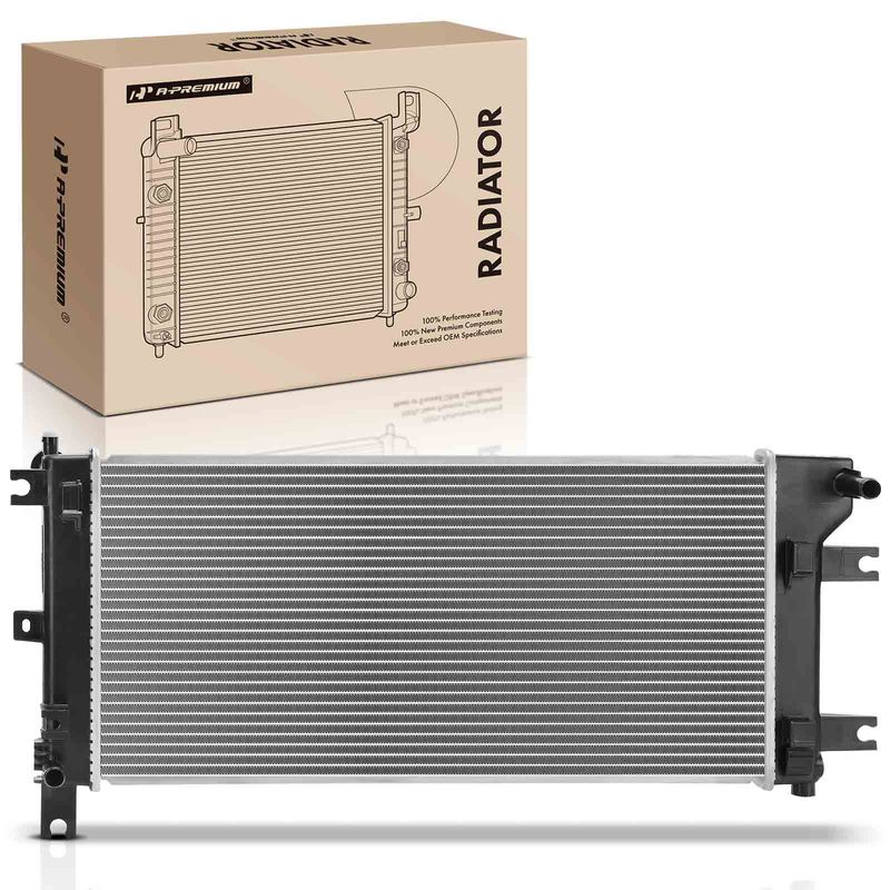 Aluminum Radiator without Oil Cooler for 2017 Nissan LEAF