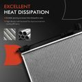 Aluminum Radiator without Oil Cooler for 2016 Mitsubishi Outlander Sport