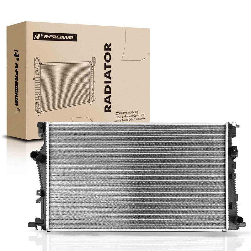 Aluminum Radiator without Transmission Oil Cooler for 2018 Jeep Cherokee