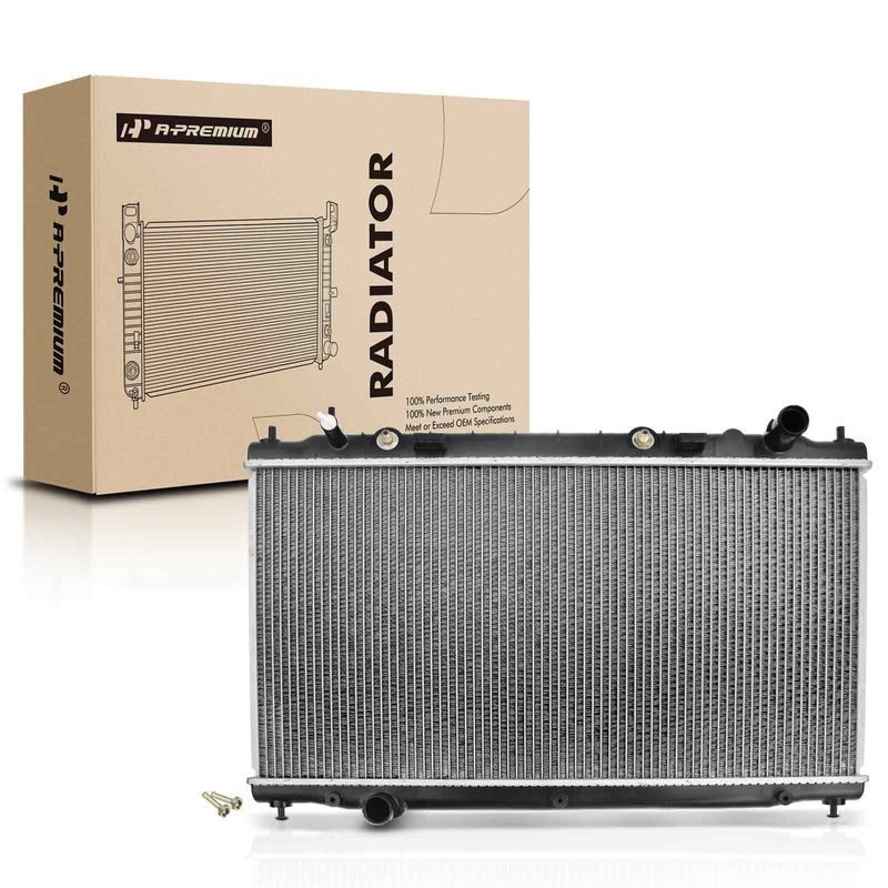 Aluminum Radiator with Oil Cooler for Infiniti Q50 2014-2017 V6 3.7L 3 ...