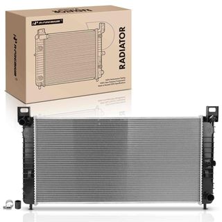 Aluminum Radiator without Oil Cooler for Cadillac Escalade Chevrolet Tahoe GMC V8 6.0L