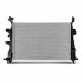 Aluminum Radiator without Oil Cooler for 2015 Jeep Renegade