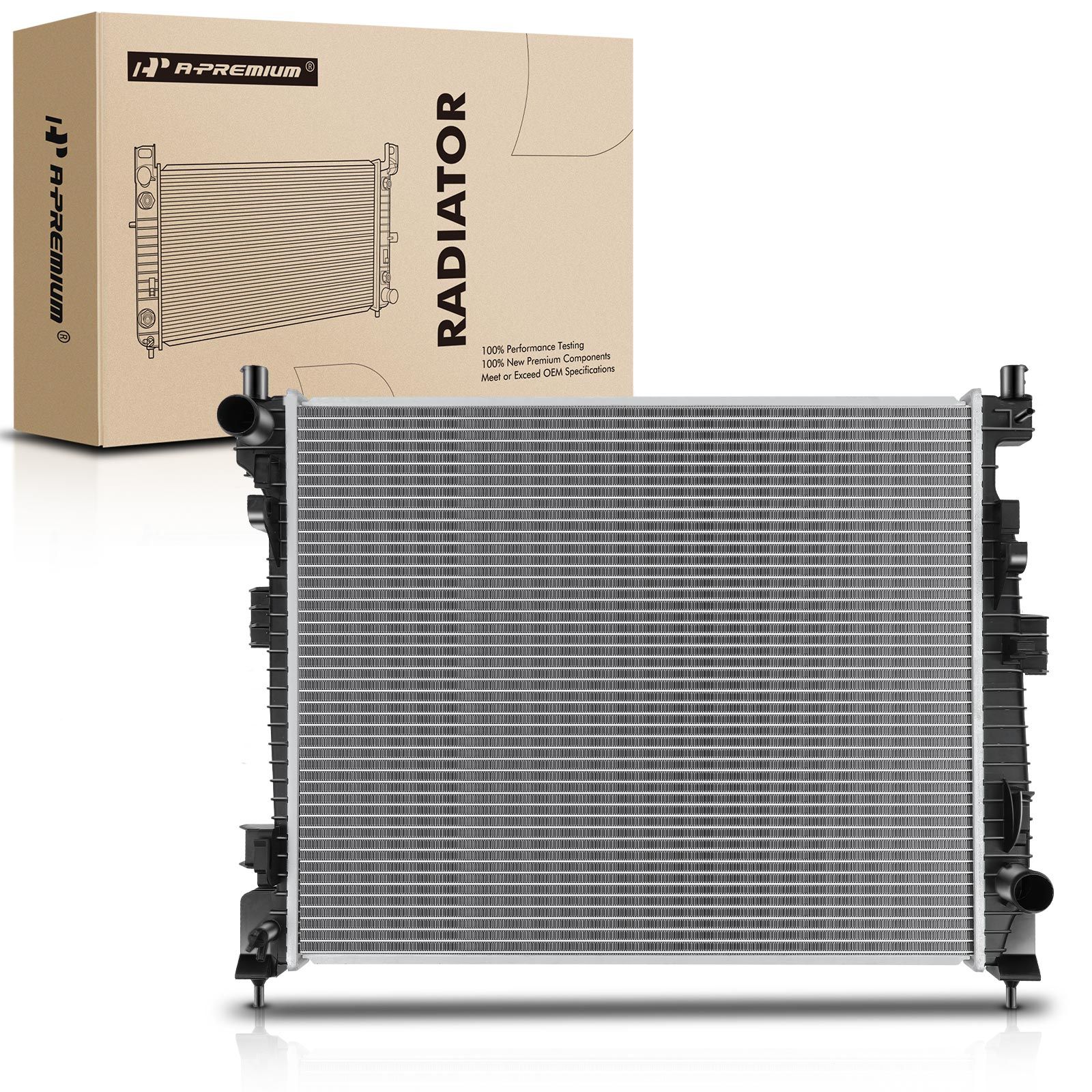 Aluminum Radiator without Oil Cooler for 2016 Dodge Durango