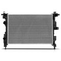 Aluminum Radiator without Oil Cooler for 2020 Jeep Compass