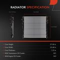 Radiator without Oil Cooler for 2019 Chevrolet Traverse