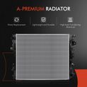 Aluminum Radiator without Oil Cooler for Ram 1500 2019-2022 V6 3.0L 3.6L