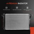 Aluminum Radiator with Transmission Oil Cooler for 2002 Dodge Ram 1500