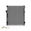 Aluminum Radiator with Transmission Oil Cooler for 2000 Chevrolet Tracker 2.0L l4