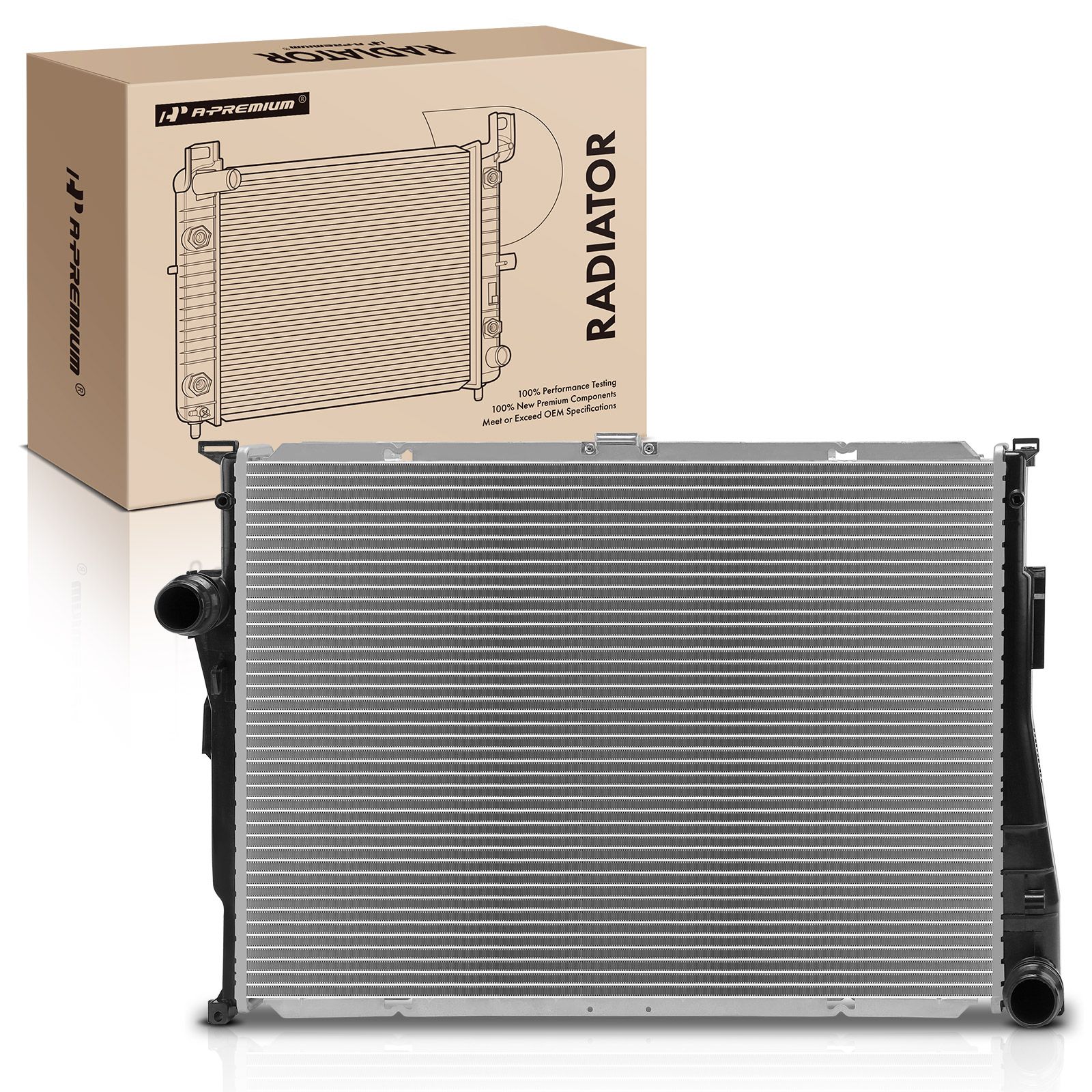 Aluminum Radiator without Oil Cooler for 2003 BMW M3