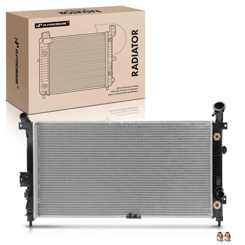 Aluminum Radiator with Transmission Oil Cooler for 2002 Oldsmobile Silhouette 3.4L V6