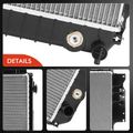 Aluminum Radiator with Transmission Oil Cooler for 2004 Jeep TJ 4.0L l6