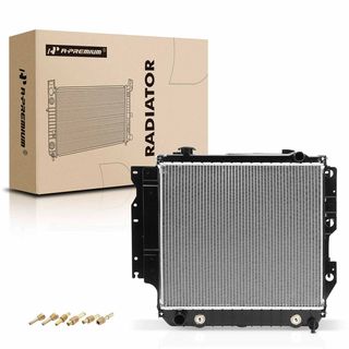 Aluminum Radiator with Transmission Oil Cooler for Jeep Wrangler TJ 2004-2006 2.4L 4.0L