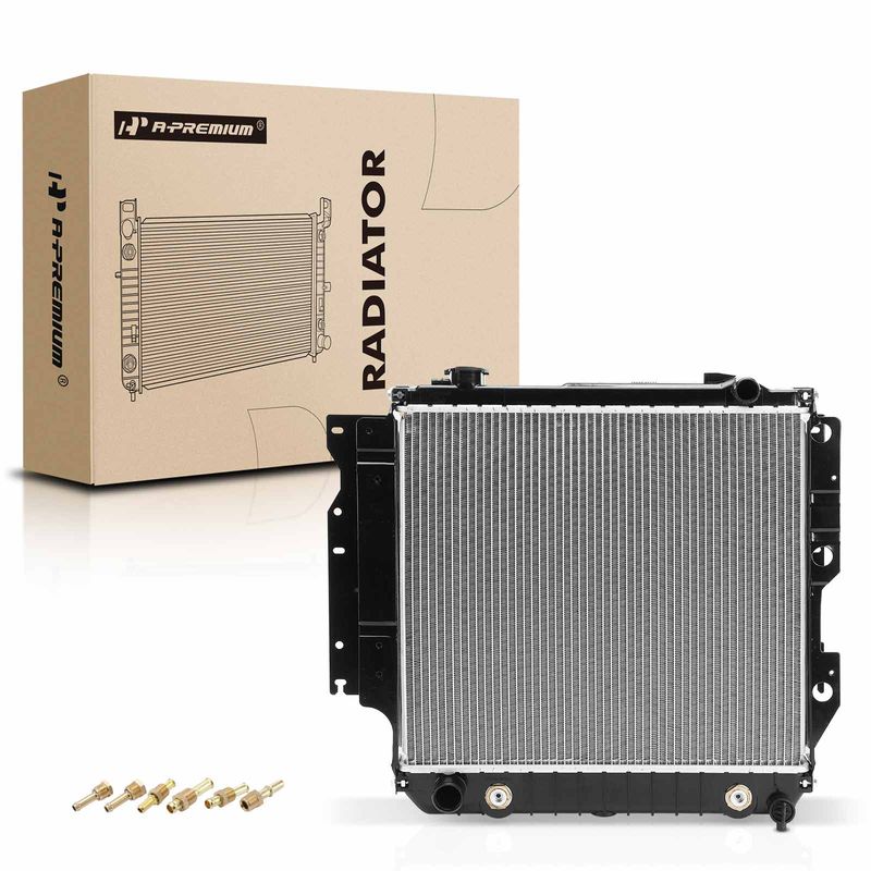 Aluminum Radiator with Transmission Oil Cooler for 2004 Jeep Wrangler