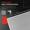 Aluminum Radiator with Transmission Oil Cooler for 2009 Hyundai Entourage 3.8L V6