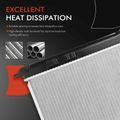 Aluminum Radiator without Oil Cooler for 2010 Mitsubishi Lancer