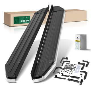 5.5 Inch Black Aluminum Running Boards for Chevy Traverse Buick Enclave 18-24