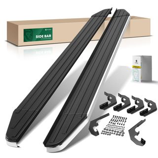 5.5 Inch Black Aluminum Running Boards for Chevy Tahoe GMC Yukon 2021-2024