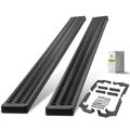 7 Inch Textured Black Aluminum Running Boards for 2022 GMC Sierra 3500 HD