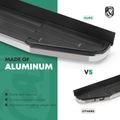 5.5 Inch Black Aluminum Running Boards for 2009 Lincoln MKX