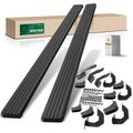 5 Inch Textured Black Aluminum Running Boards for 2021 Toyota Tacoma