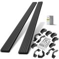 5 Inch Textured Black Aluminum Running Boards for 2017 Toyota Tundra