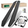 5.5 Inch Black Aluminum Running Boards for 2015 Toyota Sienna