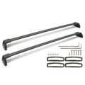 Black Aluminum Alloy Roof Rack Cross Bars Luggage Carrier for 2022 Audi Q7