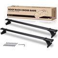 Black Aluminum Alloy Roof Rack Cross Bars Luggage Carrier for 2021 Chevrolet Blazer