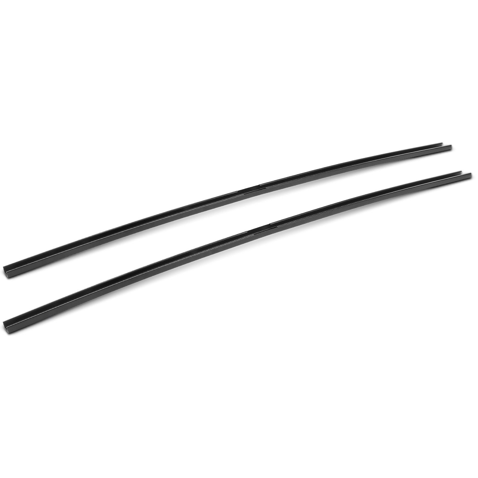 Black Iron Roof Rack Side Rails for 2013 Chevrolet Traverse